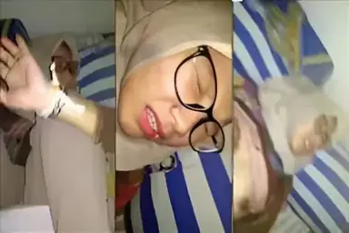 Bokep Jilbab SMA Kacamata Memek Tembem Kombinasi Langka